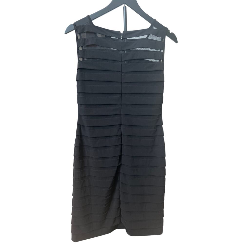 Ann Taylor Women Size 6 Black Dress Sleeveless Lined Sophisticated NEW - Picture 3 of 7